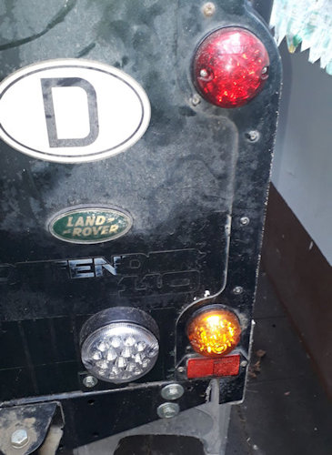 LED hinten