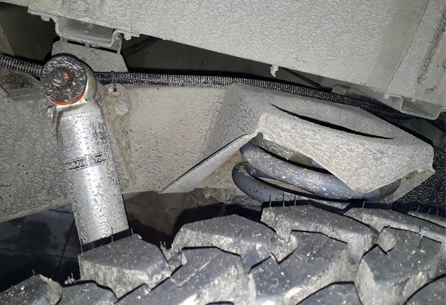 Stoßdämpfer hinten